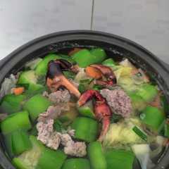 Canh cua đồng-レシピのメイン写真
