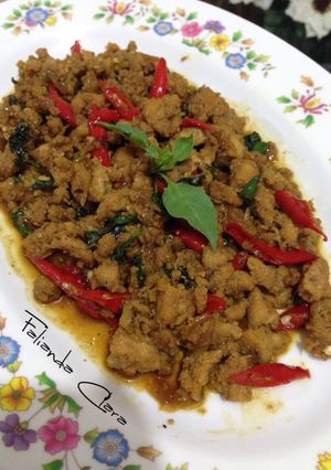 Foto resep Ayam Cincang khas Thailand