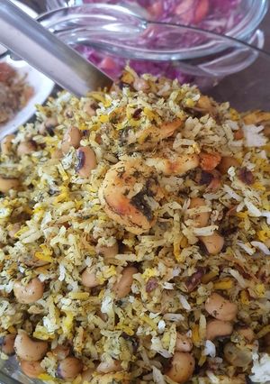 عکسی از دستور میگو پلو💥