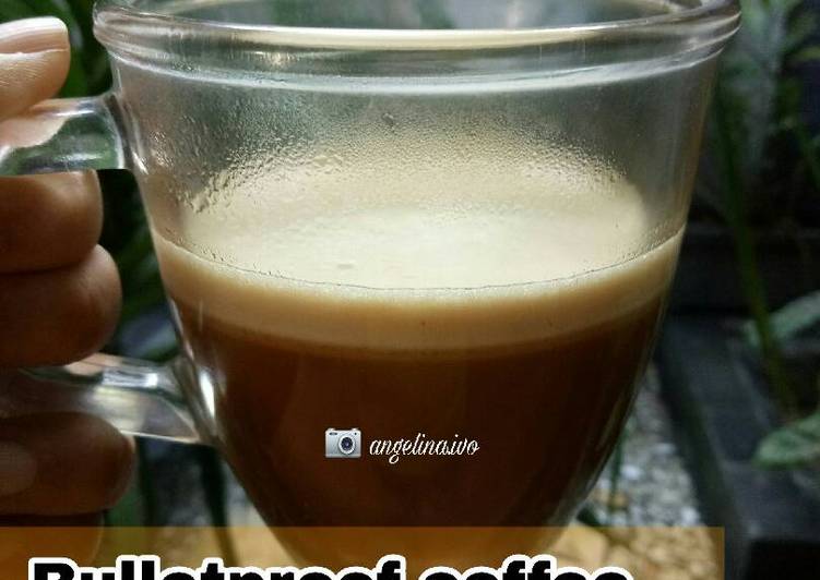 Bulletproof coffee aka kopi mentega, keto