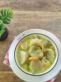 Celimpungan (Pempek Kuah Santan Gurih)