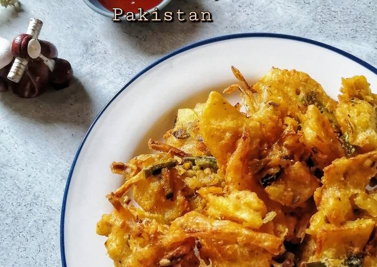 Langkah Mudah untuk Menyiapkan Pakoray - Cucur Sayur yang Lezat