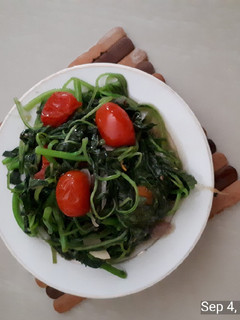 Foto resep Tumis bayam terasi