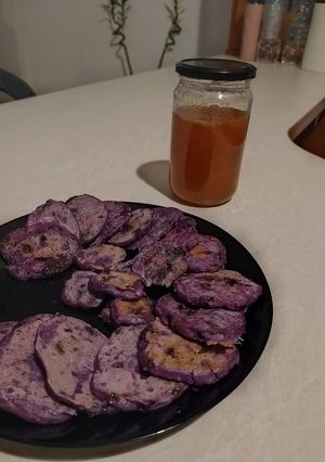 Φωτογραφία της συνταγής Mini pancakes με blueberries και κομματάκια σοκολάτας 🥞
