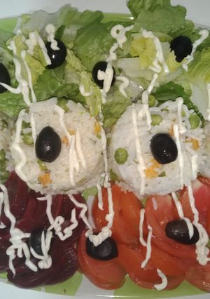 صورة لوصفة سلاطة متنوعة