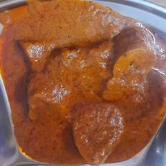 A picture of Soya Chaap curry.