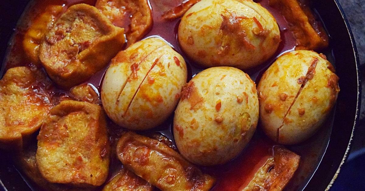  Resep  Sambal Goreng  Tahu dan Telur oleh Thobakhy Juanita 