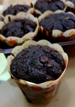 Foto resep Chocolate Custard Muffin-Tintin Rayner