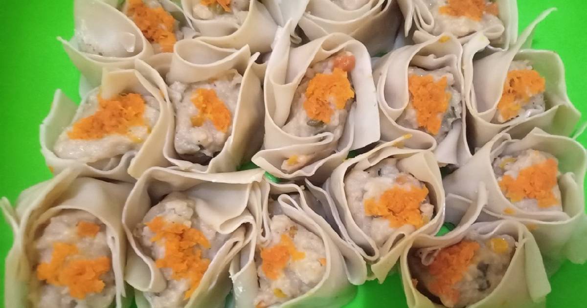 Resep Dimsum Siomay Ayam Udang Oleh Dapur Bunda Trio Al Cookpad