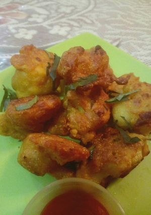 A picture of Gobi pakode.