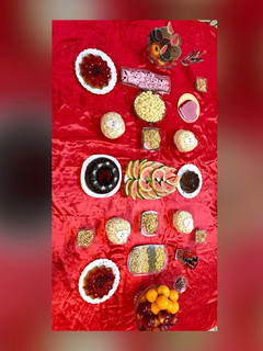 عکسی از دستور سفره یلدا 98