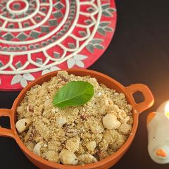 A picture of Panjiri (Krishna Bhog).