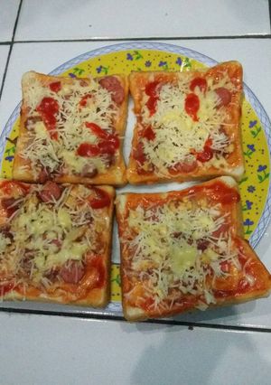 Foto resep Pizza roti tawar ala ciwiiii