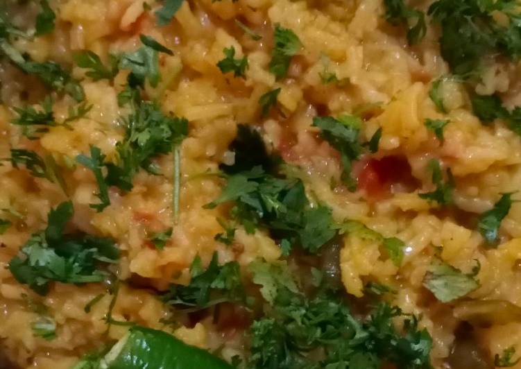 Vegetable masala khichdi