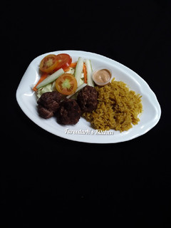 Shawarma Rice Platter ainihin hoton girkin
