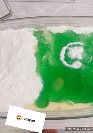 A picture of Creamy jelly custard.