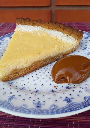 Una foto de ✨Tarta de ricota 100% integral✨