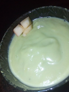 A picture of Banana- Avocado Smoothie.