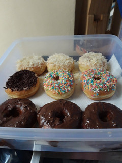 Foto resep Donat tanpa kentang menul menul