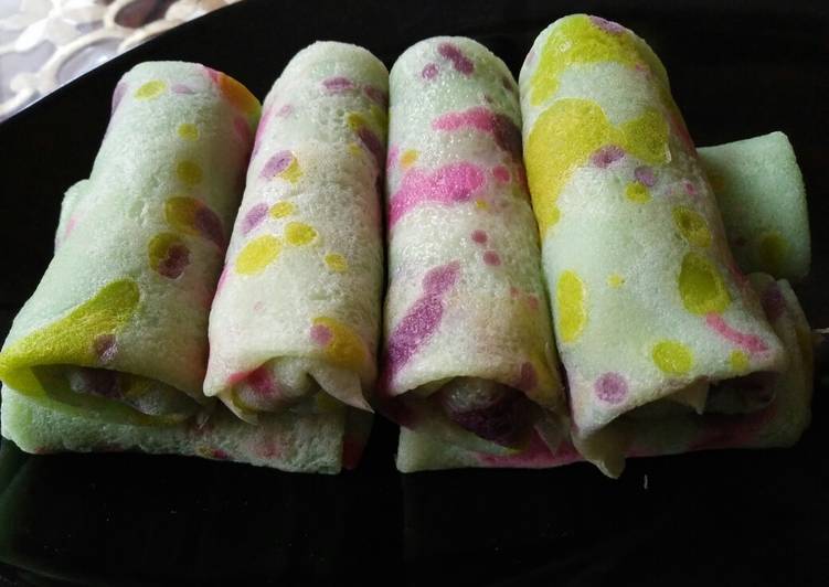 Resep masakan DarLung (Dadar Gulung) Motif Suka2 | Cara Buat DarLung (Dadar Gulung) Motif Suka2 Yang Menggugah Selera