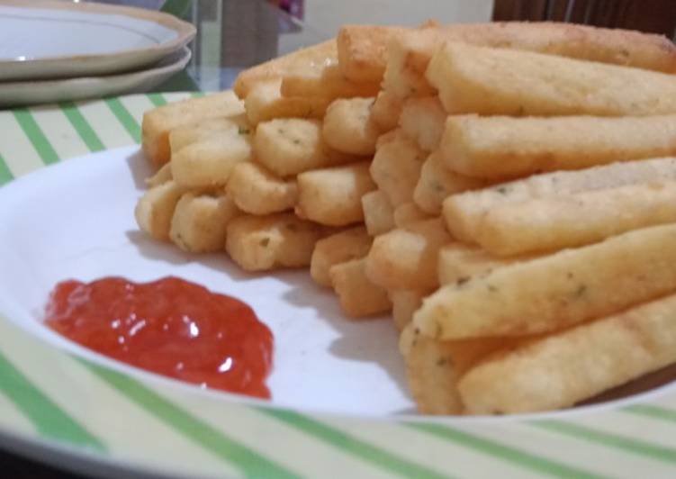 Resep Stik kentang keju yang Enak Banget