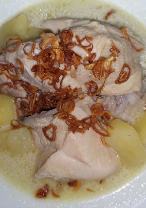 Foto resep Opor Ayam Bumbu Putih