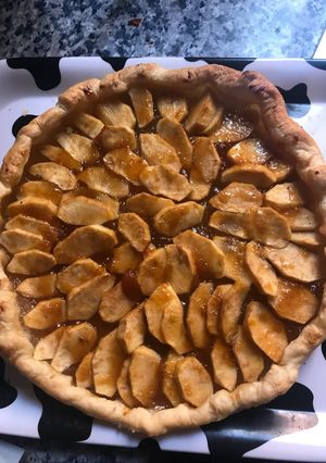 Foto principal de Tarta de sidra y manzana