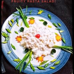 A picture of Fruity Pasta Salad!❣️❣️.