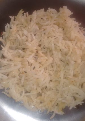 A picture of Jeera Rice.