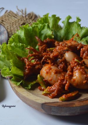 Foto resep Cumi Tahu Saos Padang