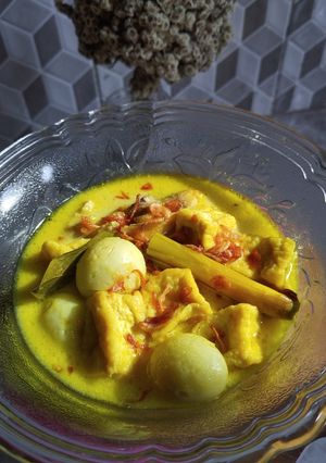 Foto resep Opor Ayam Tahu Telur Puyuh