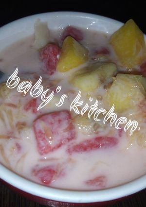 Yoghurt fruits ainihin hoton girkin