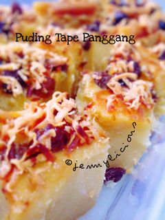 Foto resep Puding Tape Panggang