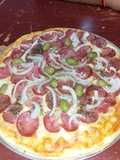 Pizza massa tradicional!😋🍕