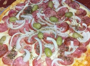 Foto de Pizza massa tradicional!😋🍕