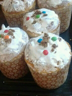 Una foto de Pan dulce navideño