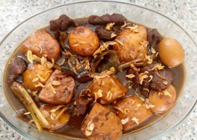 Resep Semur Daging Tahu Betawi oleh Kunda Yeni - Cookpad