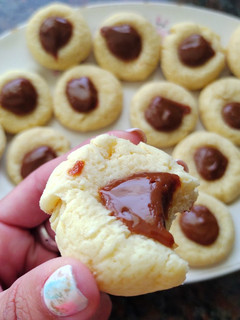 Una foto de Pepas de dulce de leche