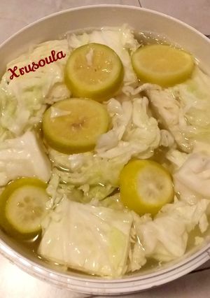 Φωτογραφία της συνταγής Λάχανο τουρσί (αρμιά) (Θρακιώτικη συνταγή)