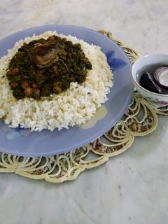 عکسی از دستور قرمه سبزی