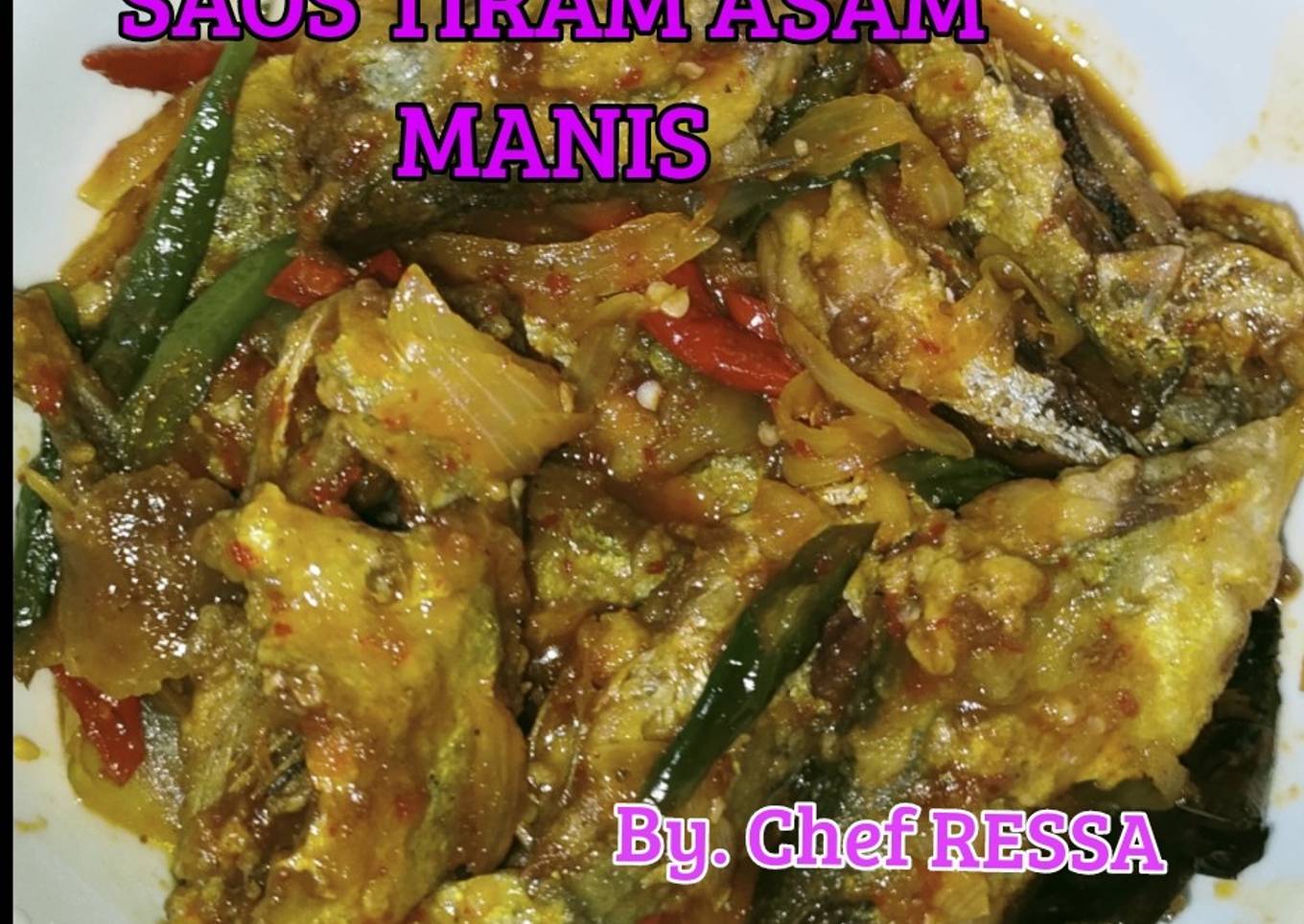 Ikan tepung saos tiram asam manis