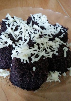 Foto resep Bolu kukus ketan hitam lembut