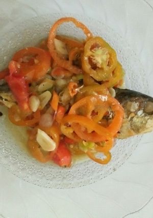 Foto resep Tumis ikan peda