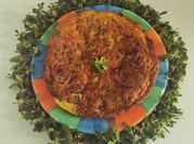Una foto di frittata con ricotta