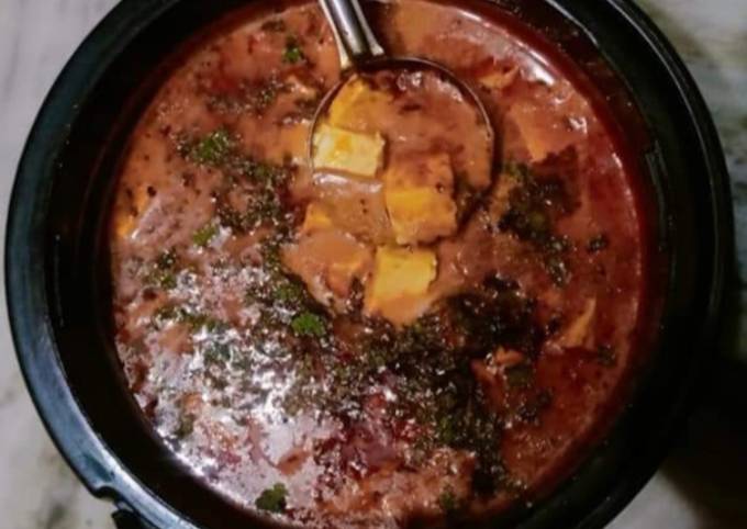 Recipe of Favorite Kadai paneer gravy Recipe