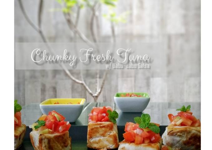 Yuk intip, Resep memasak Chunky Tuna sambal Dabu-dabu yang nagih banget