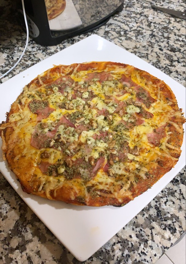 Una foto de Pizza Hawaiana