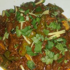 A picture of Karahi gosht 😍.