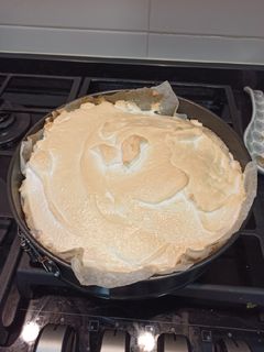 Una foto de Crema de limón y merengue italiano