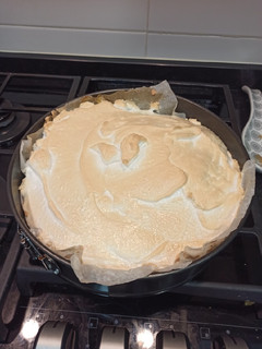 Una foto de Crema de limón y merengue italiano